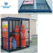 Cage à gaz de 1700mm x 880mm x 1735mm pliez vers le haut pliez le stockage de bouteille de cylindre